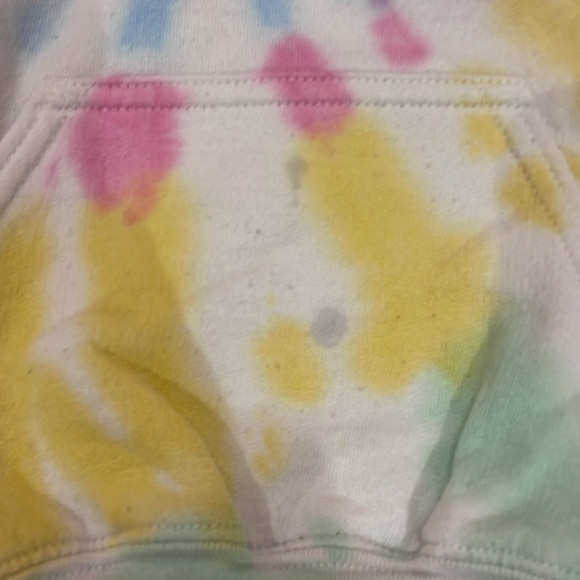 Girls XS size 4 tie dye Malibu sweatshirt - Picture 2 of 3